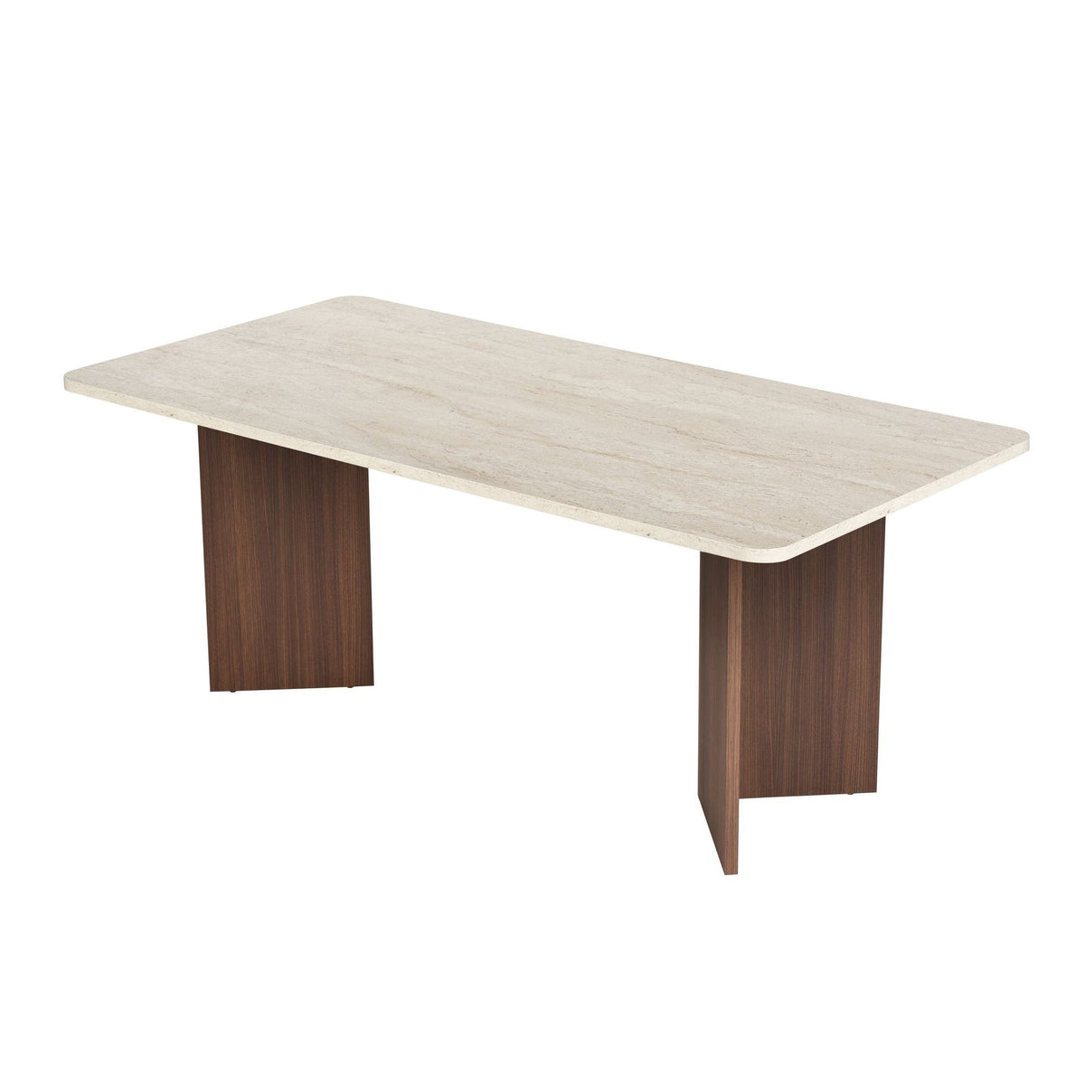 Linza - Travertine, Milano Walnut