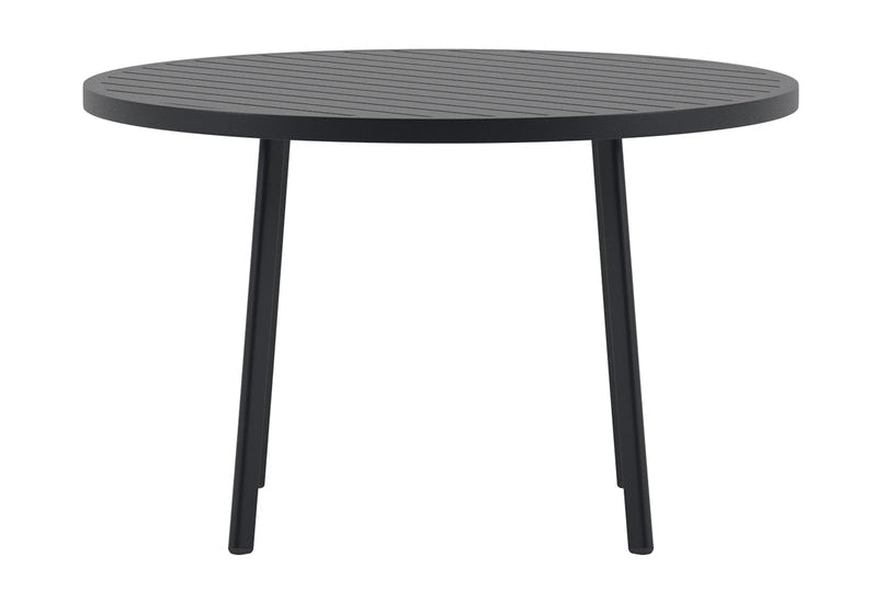 Solheim Havebord, Ø120 cm | Sort
