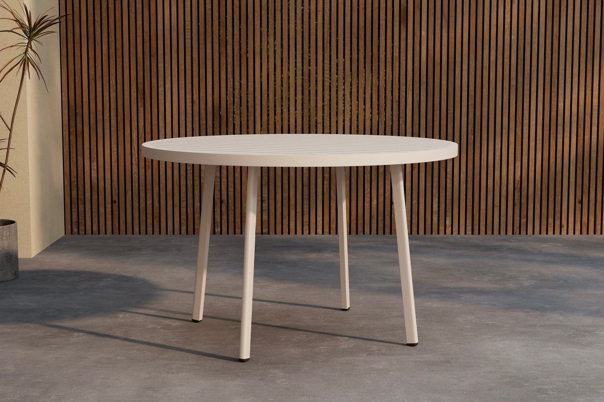 Solheim Havebord, Ø120 cm | Beige