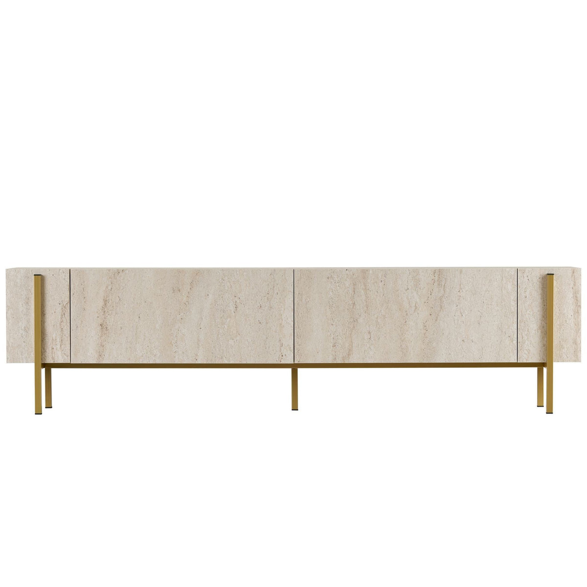 Joe TV Bord, 180 x 45 cm | Marmor look