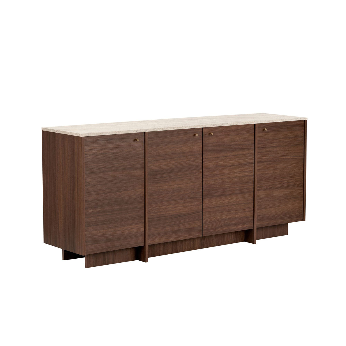 Varen - Travertine, Milano Walnut