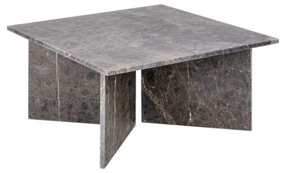 Vega Sofabord 90 x 42 cm | Mørkt Marmor