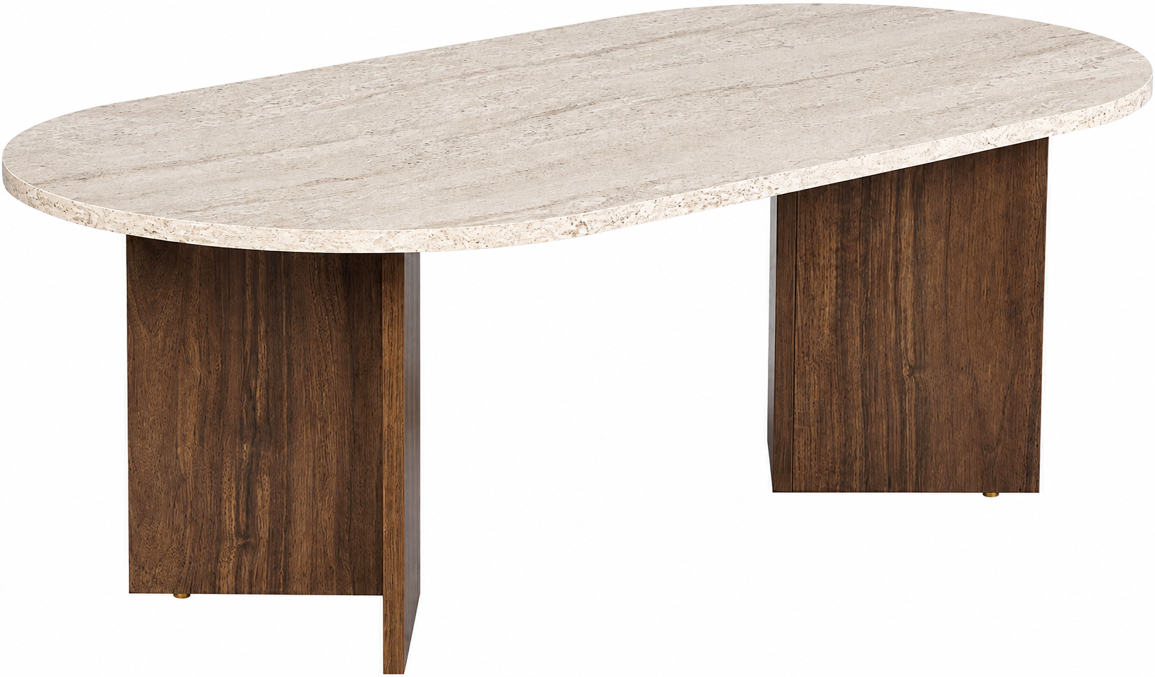 Lyngdal Sofabord 119 x 60 cm | Travertin / Marmor look