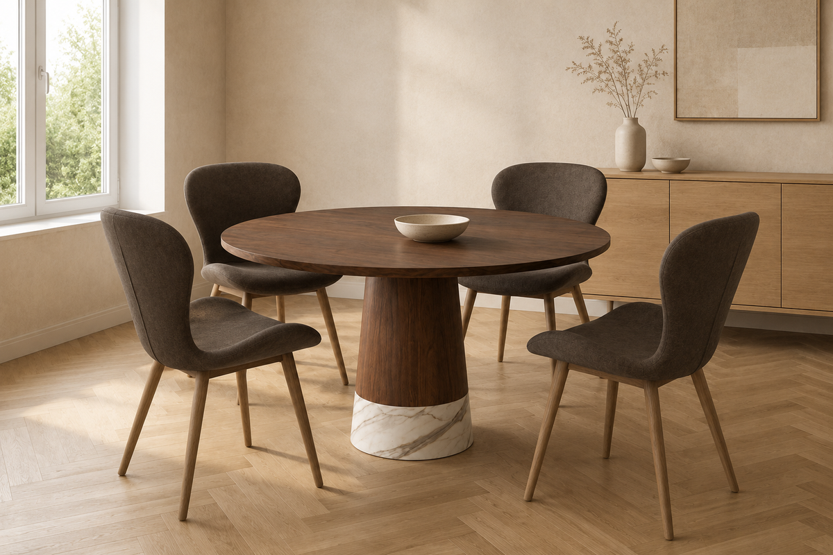 Livra Spisebord, Ø120 cm