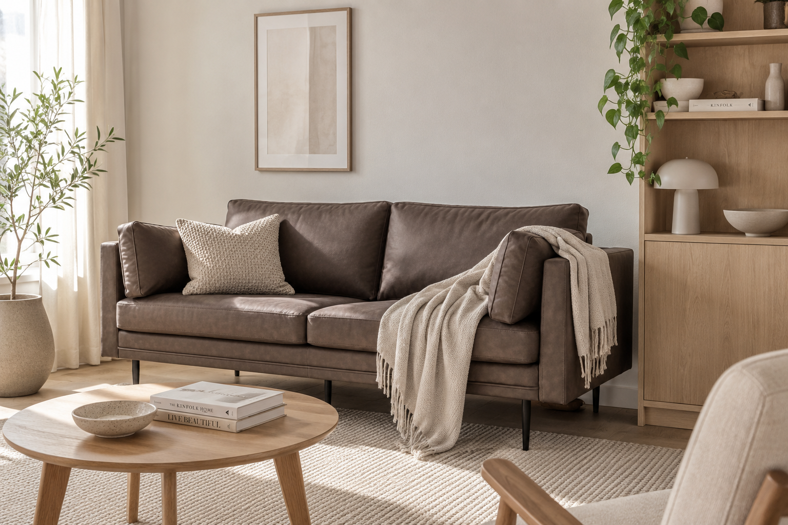 Scott Sofa | Mørkebrun