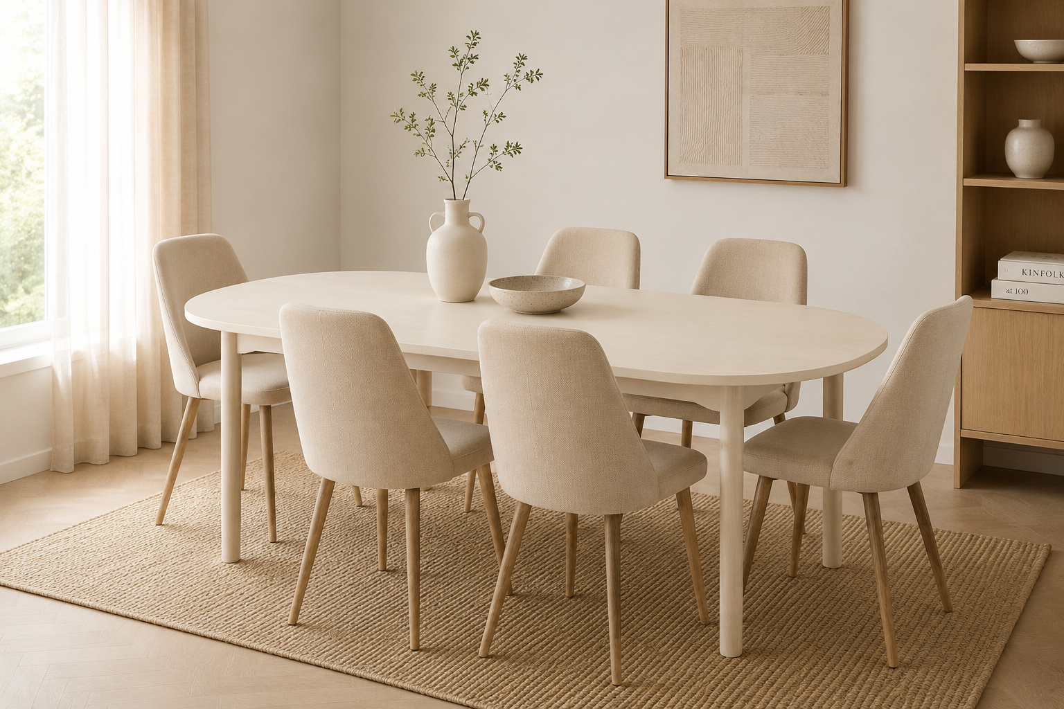 Toro Spisebordsstol | Beige