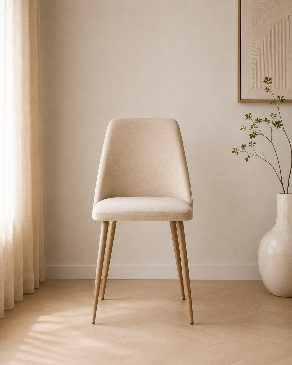 Toro Spisebordsstol | Beige