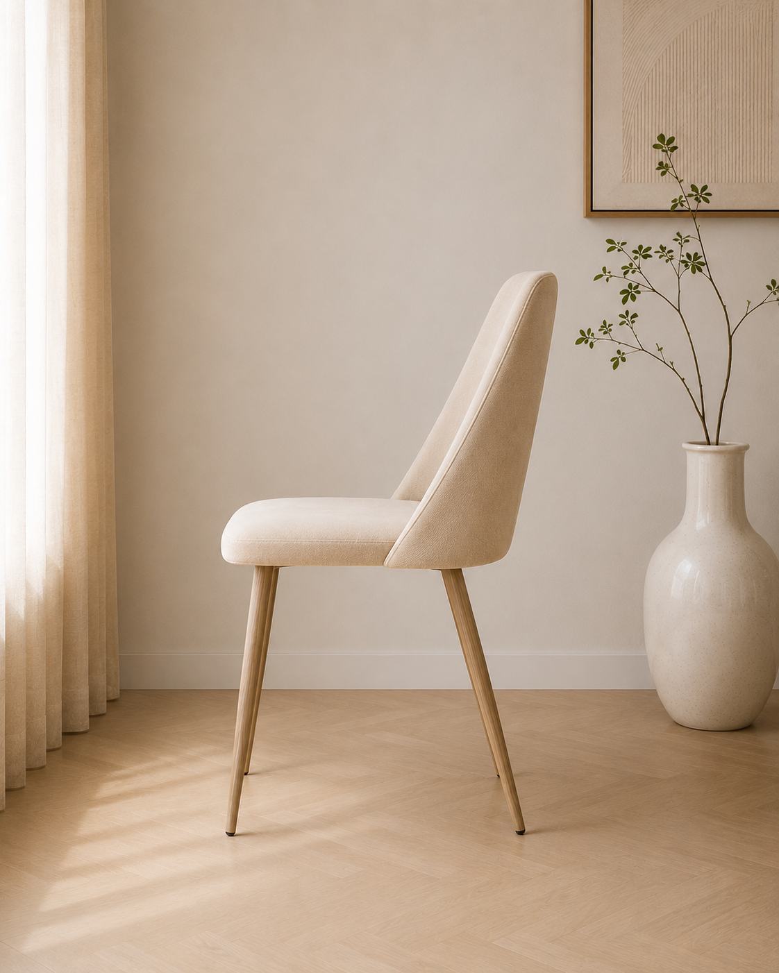 Toro Spisebordsstol | Beige