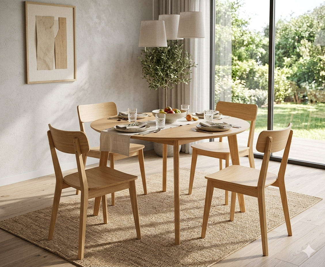 Dionea spisebord, Ø105 cm