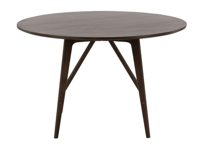 Kaseidon Spisebord, Ø100 cm  | Mørkebrunt