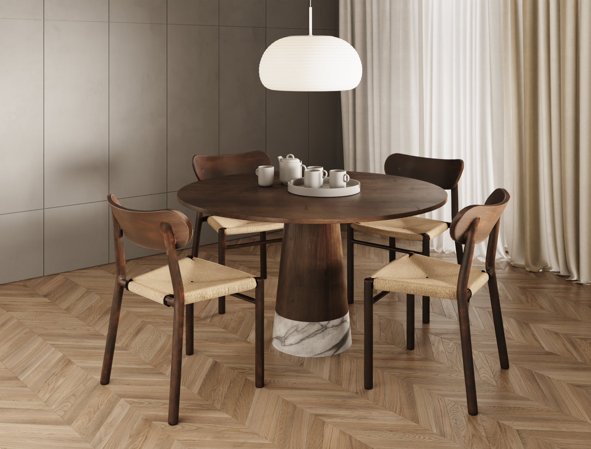 Livra Spisebord, Ø120 cm