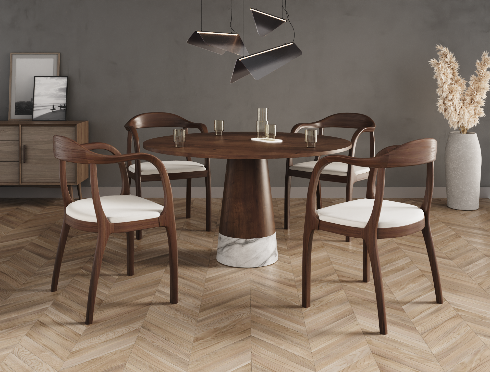 Livra Spisebord, Ø120 cm