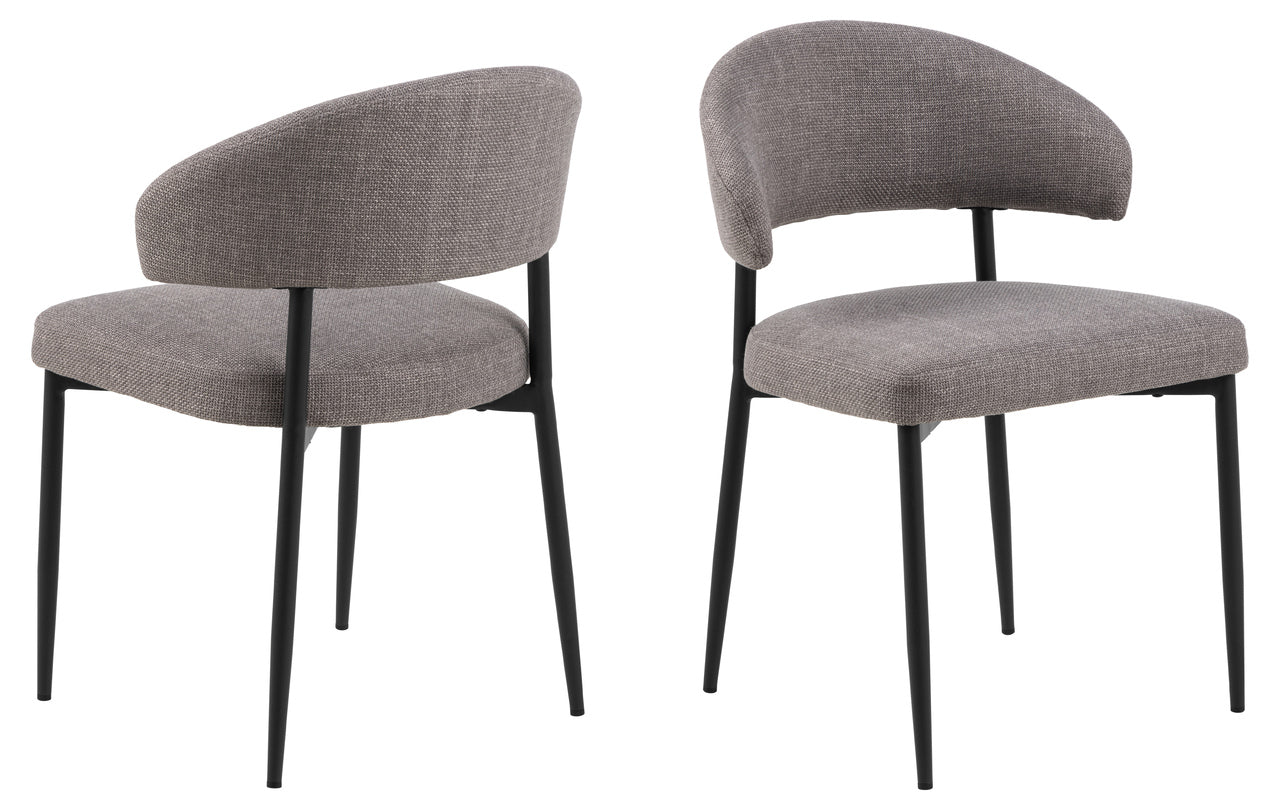 Edina spisebordsstol | Gråbrun