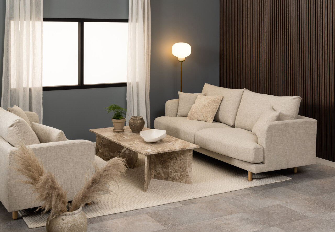 Vega Sofabord 140 x 70 cm | Marmor