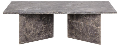 Vega Sofabord 140 x 70 cm | Mørk Marmor