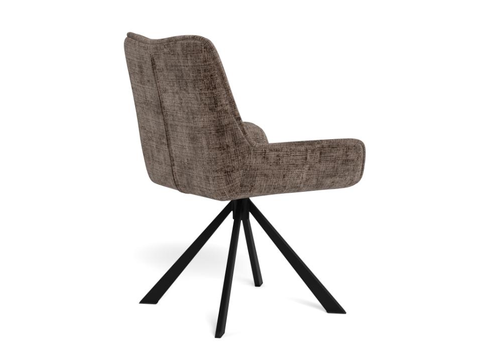 Eddie spisebordsstol | Brun