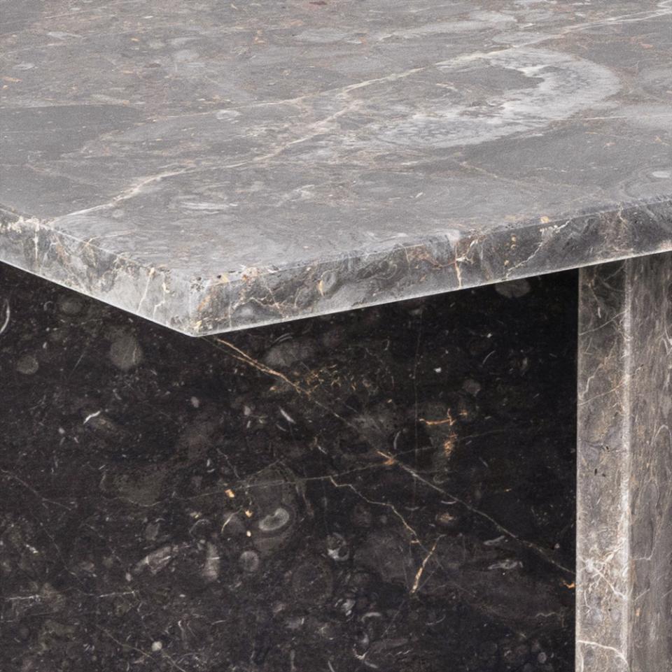 Vega Sofabord 140 x 70 cm | Mørk Marmor